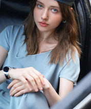 2wayミモレ丈ニットワンピースsdpxyf2821 ブルー