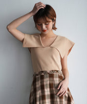 ビックカラーサマーニットsdpxyf6030 ベージュ