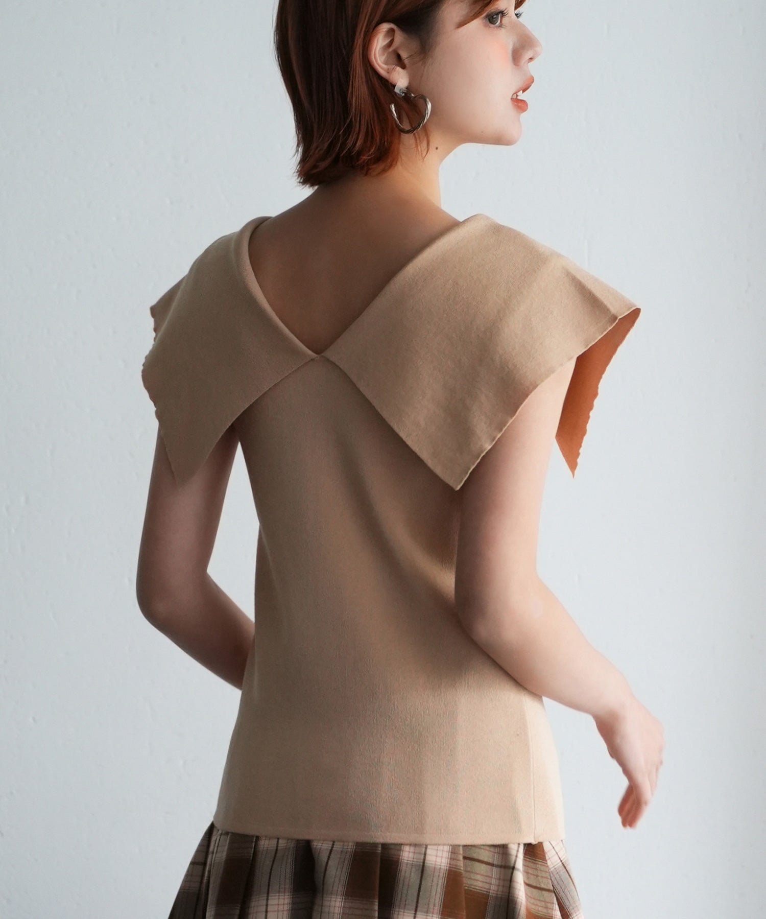 ビックカラーサマーニットsdpxyf6030 ベージュ