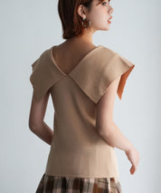 ビックカラーサマーニットsdpxyf6030 ベージュ