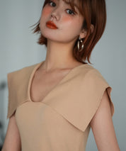 ビックカラーサマーニットsdpxyf6030 ベージュ