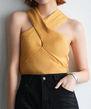 リブ編み3way サマーニットトップスsdpxyf6158-103-80