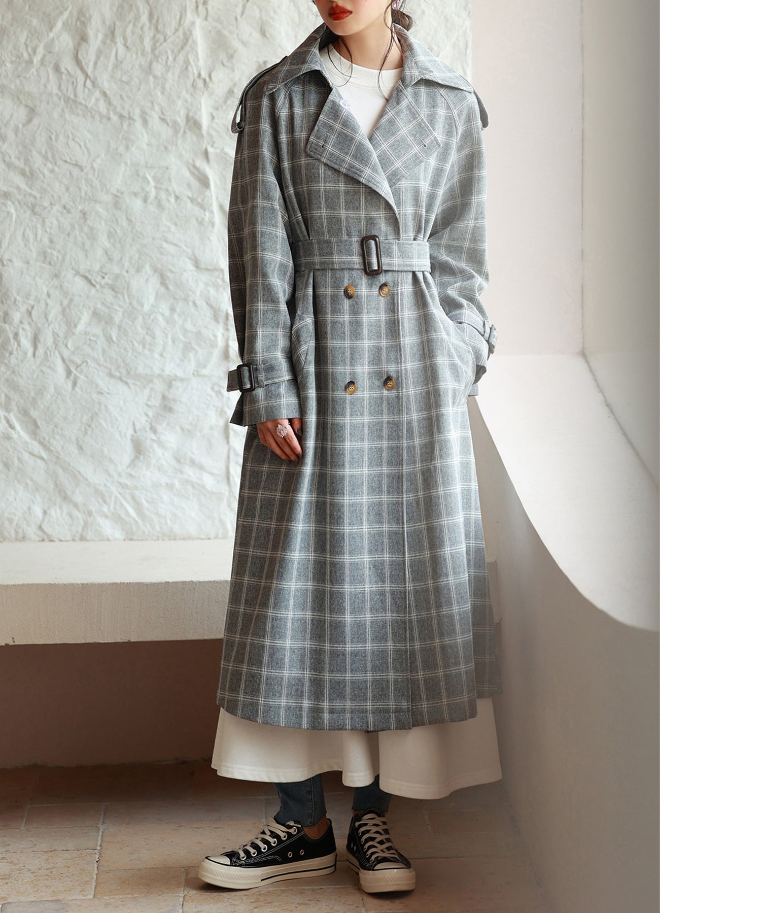 オーバーサイズトレンチコートsdpxyz076168-103-18