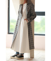 オーバーサイズトレンチコートsdpxyz076168 グレー