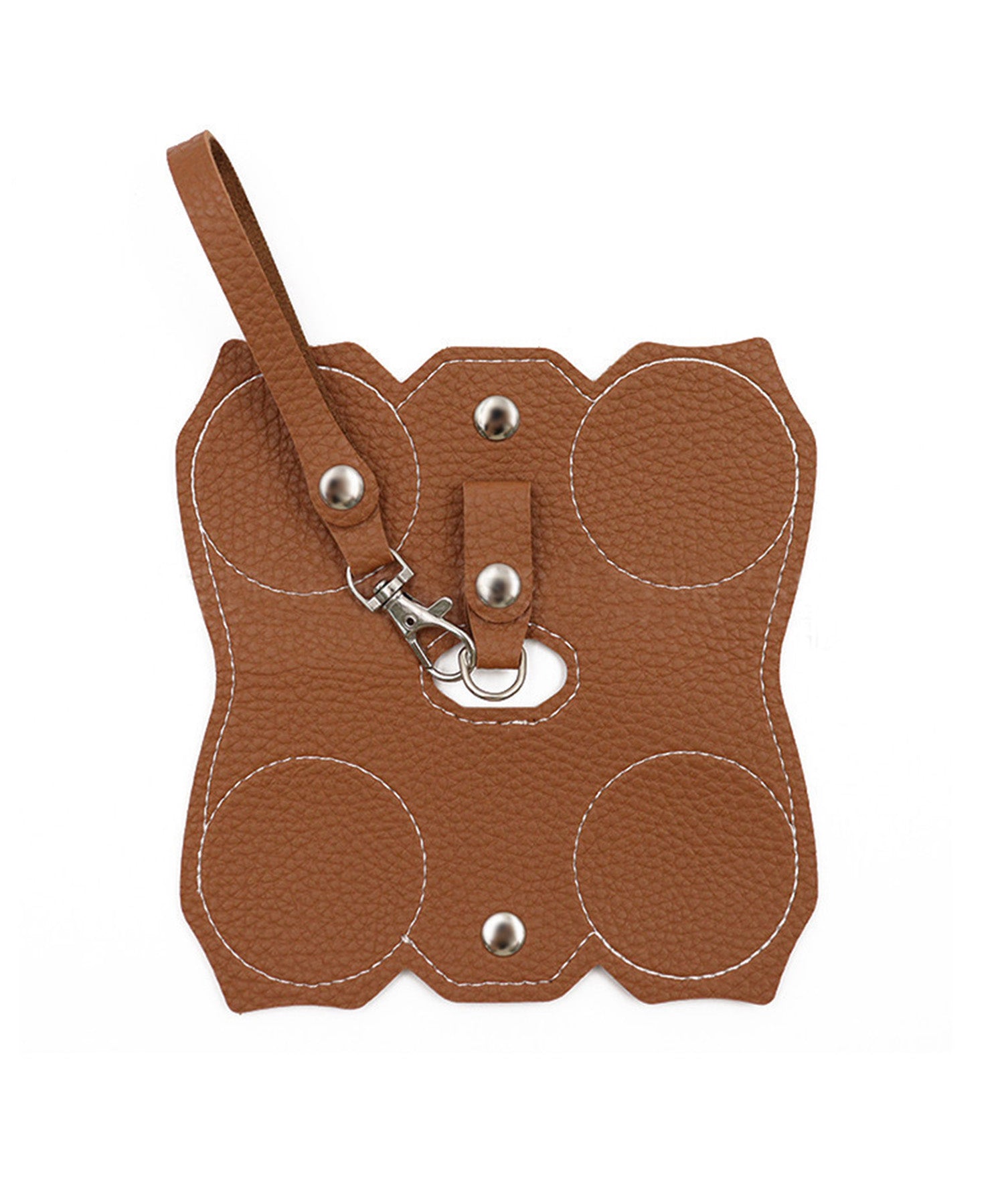 ストラップ付きメガネケースsdpyjpt02 ブラウン