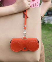 ストラップ付きメガネケースsdpyjpt02 オレンジ