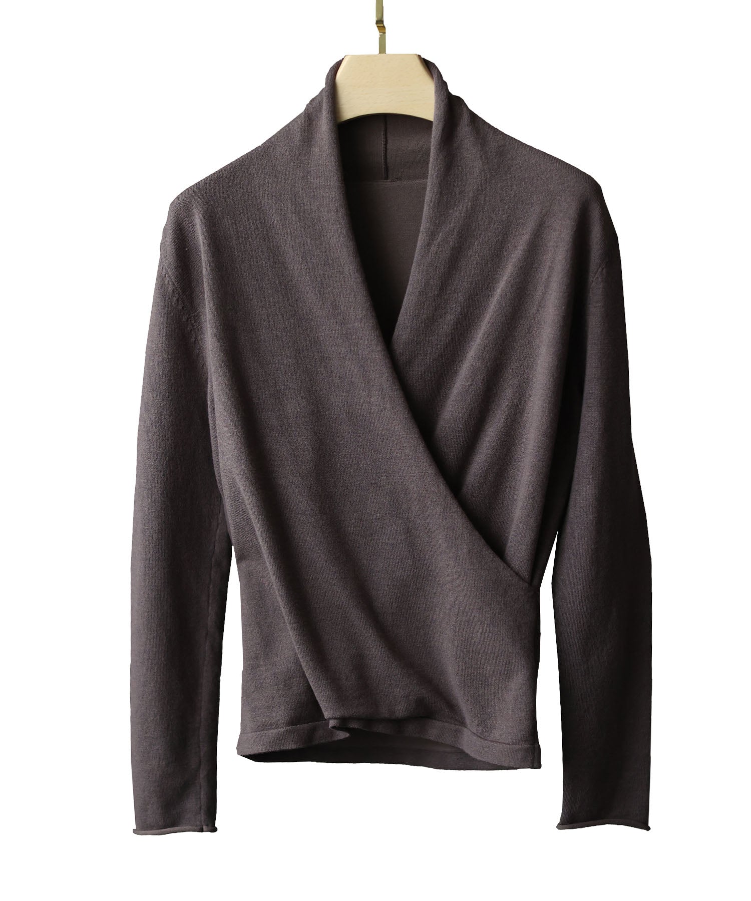 授乳もオフィスも両立カシュクールネックニットトップスxyf9368-102-365