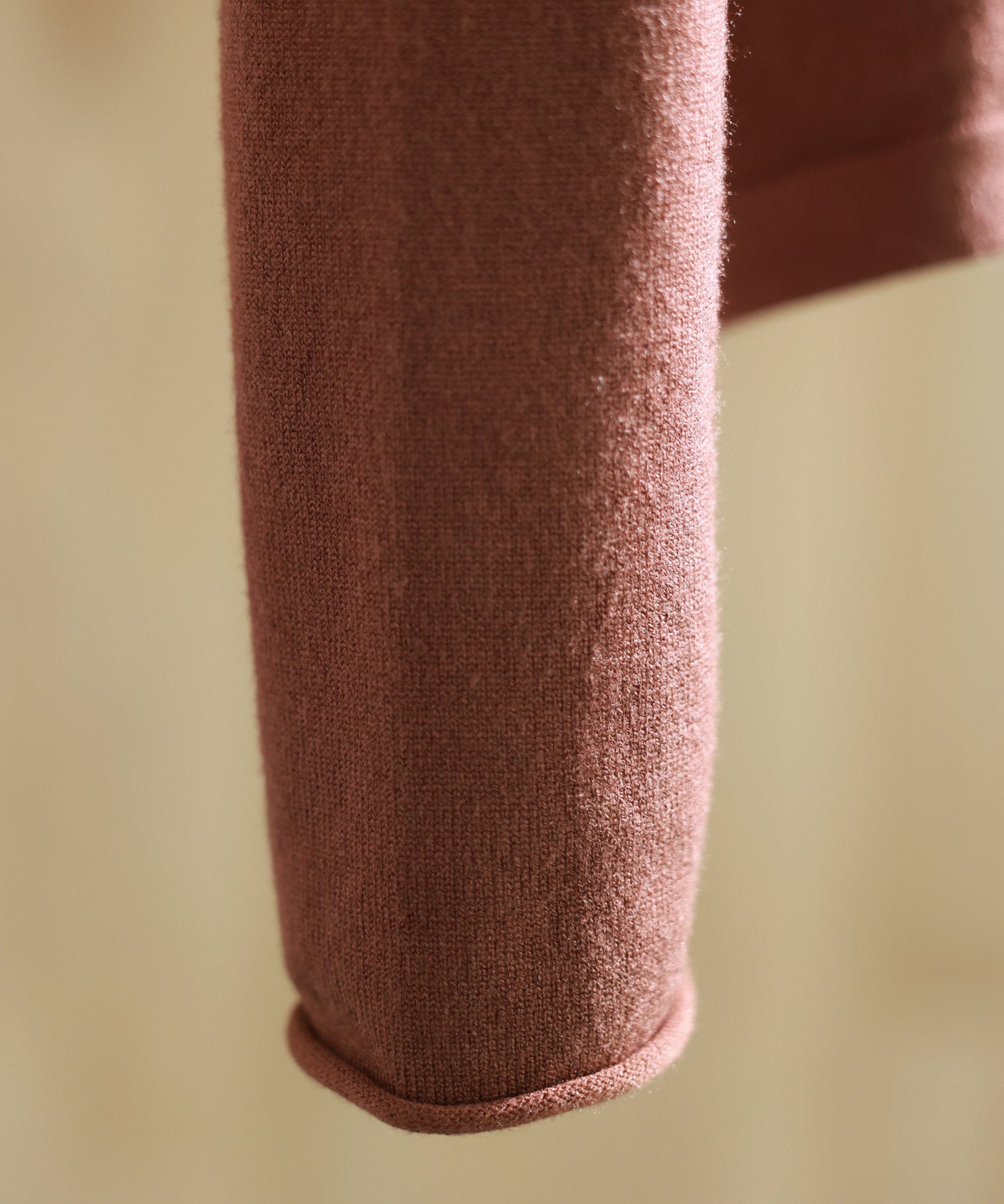 授乳もオフィスも両立カシュクールネックニットトップスxyf9368 ダークブラウン