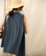 ノースリーブクルーネックカットソーxyz2194 ブルー