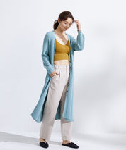 ワンタックストレートワイドパンツxyz5061 アイボリー