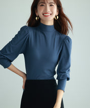 バルーンスリーブプチハイネックカットソーsdp0038-102-72