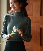 バルーンスリーブプチハイネックカットソーsdp0038-102-9