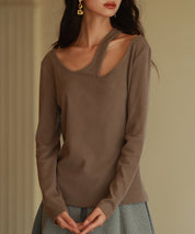 カットアウトリブカットソートップスsdp0120-102-17