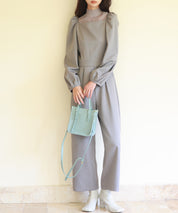 サイドカットアウトスクエアネックオールインワンsdp0124-102-18