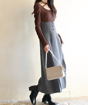 カットソートップスと柄物スカートがドッキングしたワンピースsdp0175