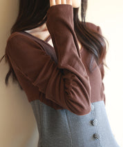 カットソートップスと柄物スカートがドッキングしたワンピースsdp0175