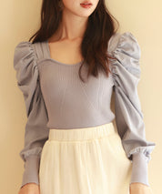 異素材ドッキングニットプルオーバーsdp0179-103-100