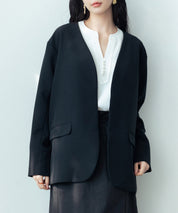 ドロップショルダーVネックジャケットsdp0184-103-8