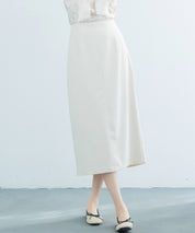 ハイウエスト仕様ミモレ丈スカートsdp0193-102-14