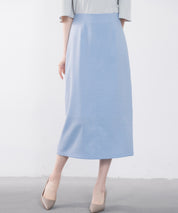 ハイウエスト仕様ミモレ丈スカートsdp0193-102-34