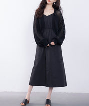 ドロストリボンVネックキャミワンピースsdp0194-103-8