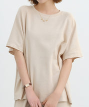 ラグランスリーブクルーネックカットソーsdp0218-103-14