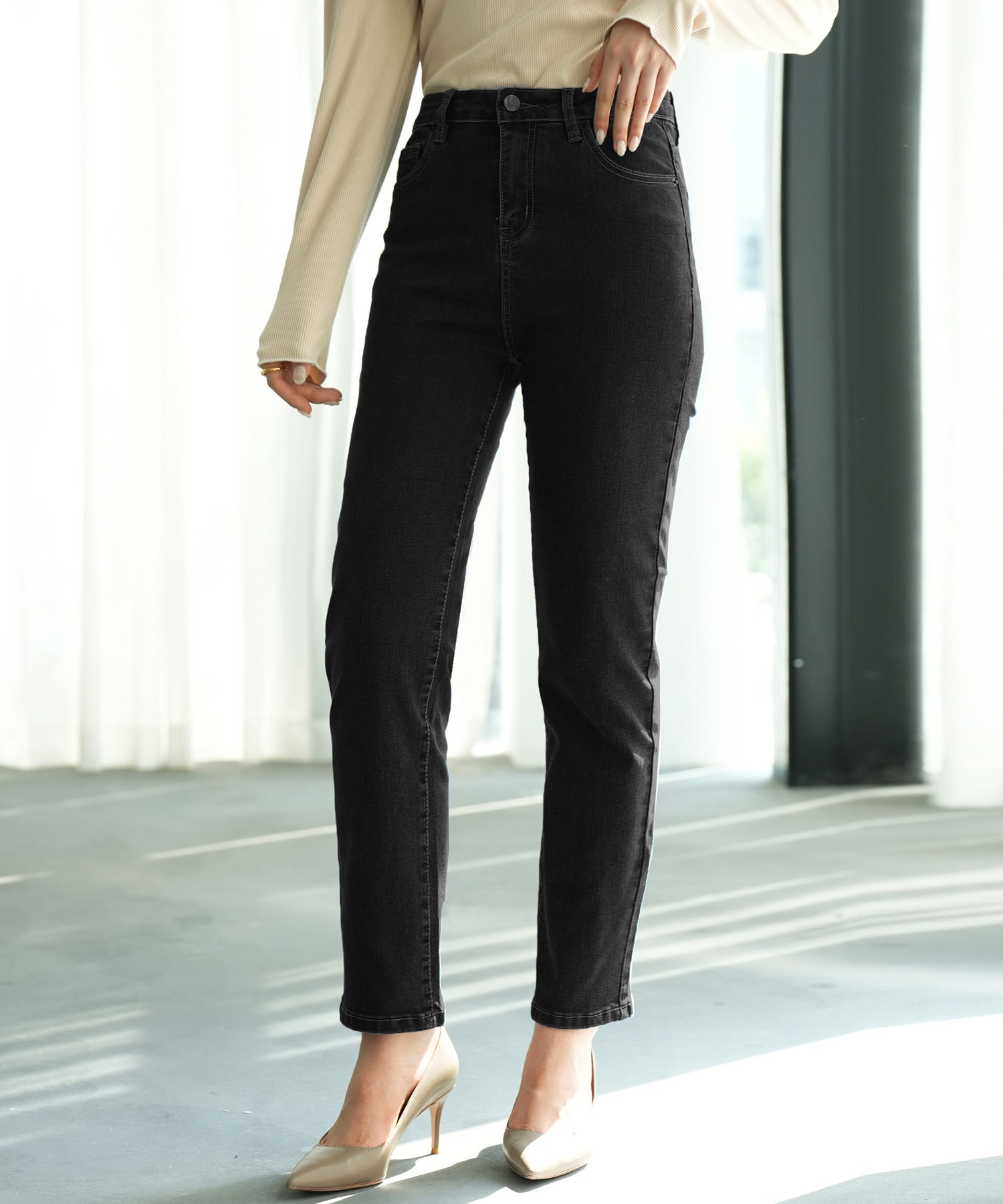 ストレッチ抜群ハイライズデニムsdpald27-103-8