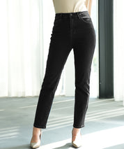 ストレッチ抜群ハイライズデニムsdpald27 ブラック