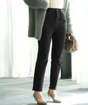 ストレッチ抜群ハイライズデニムsdpald27 ブラック