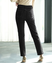 ストレッチ抜群ハイライズデニムsdpald27 ブラック