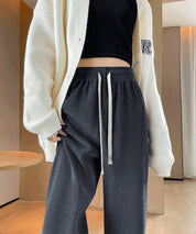 裏起毛コーデユロイワイドパンツsdpalhj01 チャコール