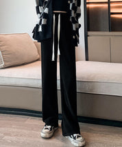 裏起毛コーデユロイワイドパンツsdpalhj01 ブラック