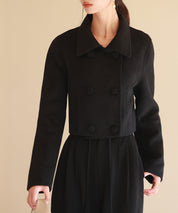 ダブルボタンショート丈チェスターコートsdpps23009