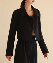 ダブルボタンショート丈チェスターコートsdpps23009