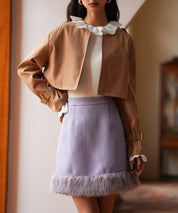 2点セットベルト付きトレンチコートsdpps23019 ライトブラウン