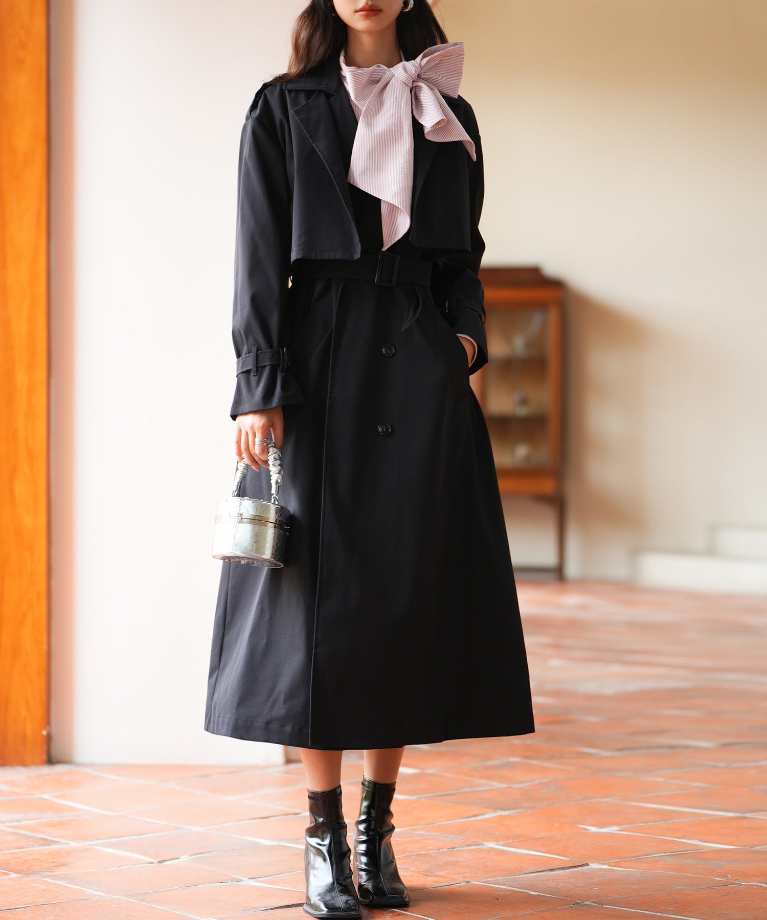 2点セットベルト付きトレンチコートsdpps23019-103-8