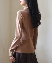 暖かいフリースハイネックトップスsdprd001h