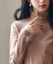 暖かいフリースハイネックトップスsdprd001h