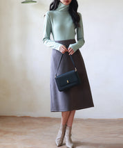 暖かいフリースハイネックトップスsdprd001h