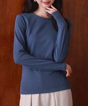 暖かいフリースクルーネックトップスsdprd001s-102-34