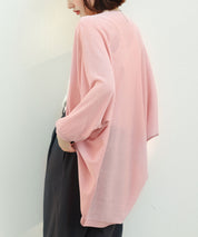 ドルマンスリーブニットボレロカーディガンsdpxyf2941 ピンク