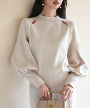 ふんわりスリープニットプルオーバーsdpxyf2972-103-38