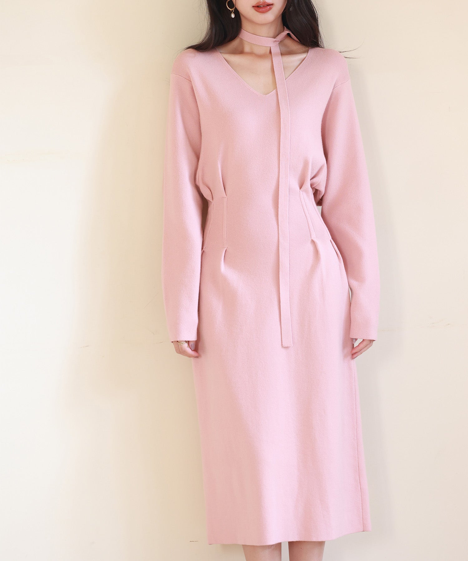 イマドキシルエのハイゲージニットワンピースsdpxyf2997