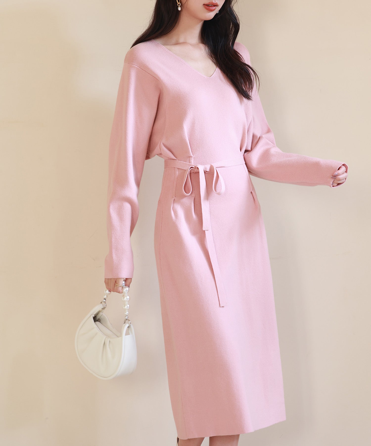 イマドキシルエのハイゲージニットワンピースsdpxyf2997