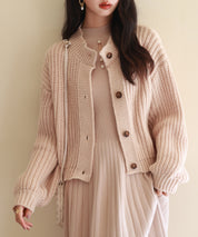 2wayドロップショルダーニットsdpxyf2998 ベージュ