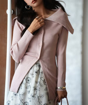 オフショルダーリブニットプルオーバーsdpxyf6019-103-26