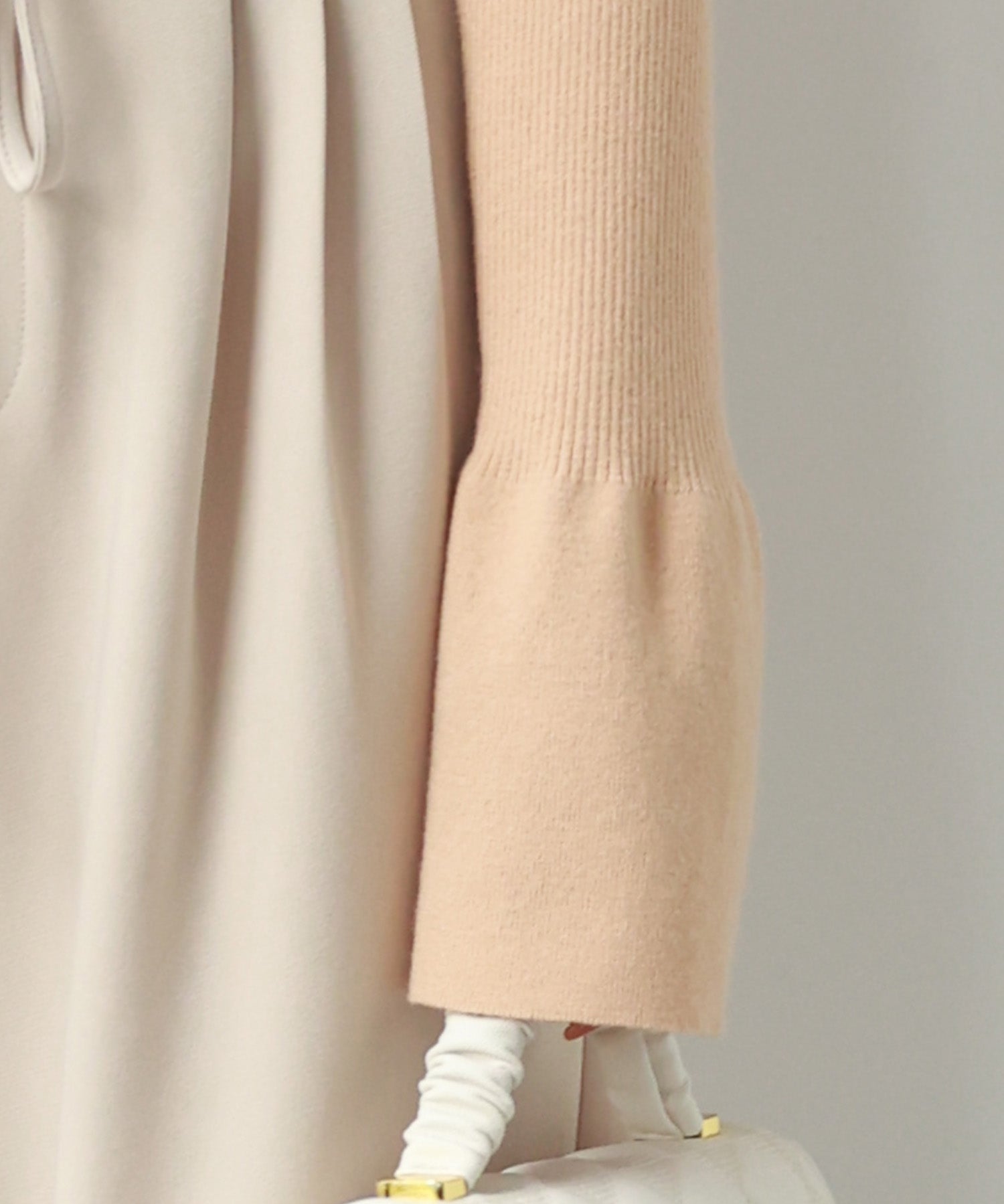 【選べる2type】前後2wayボウタイリボンニットsdpxyf6306 ブラウン