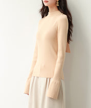 【選べる2type】前後2wayボウタイリボンニットsdpxyf6306 ブラウン