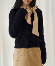 柔らかいシャギーニットカーディガンsdpxyf6310-101-8