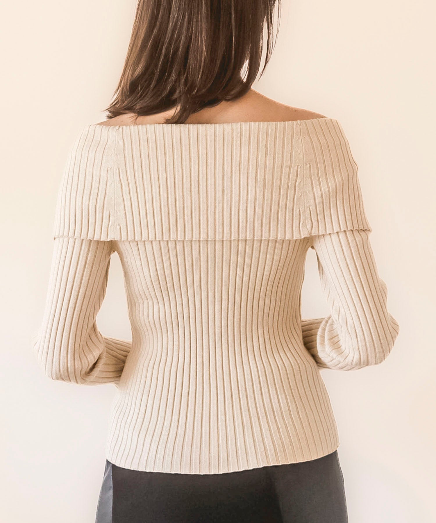 2wayジップニットプルオーバーsdpxyf6317 ベージュ